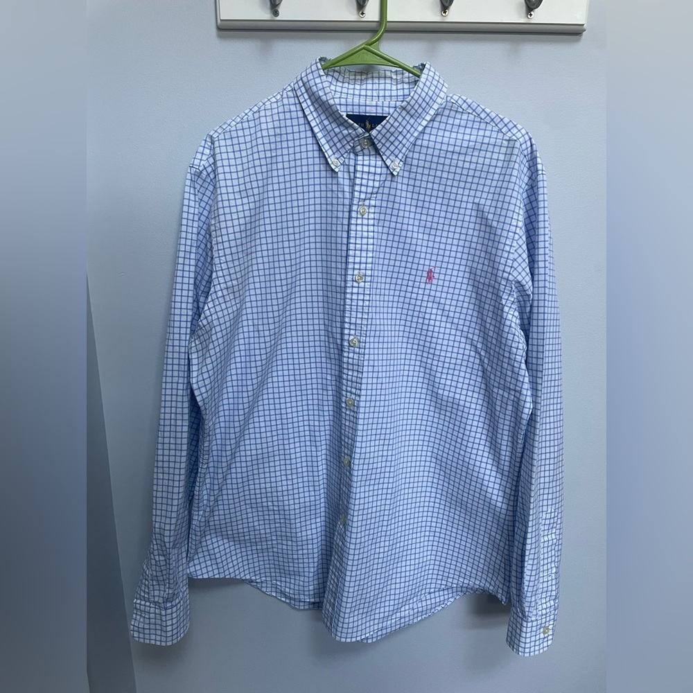 Polo button down shirt